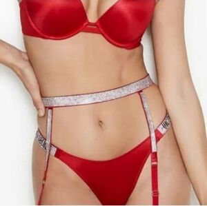Victoria's Secret Very Sexy Rhinestone Garter Belt
